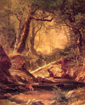 Albert Bierstadt Werke - Weißer Berge Albert Bierstadt